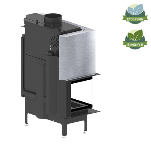 Termoșemineu ALBERO Aquasystem ALAQS90x41.LG-D 22,7 kW - imagine 2